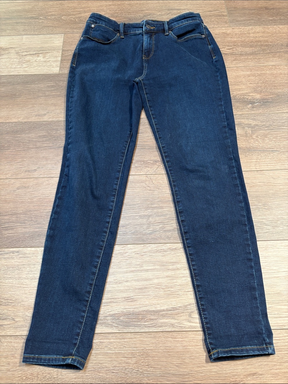 Talbots Women's Dark Indigo Skinny Jeans Jeggings Simply Flattering Collection
